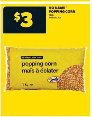 NO NAME POPPING CORN