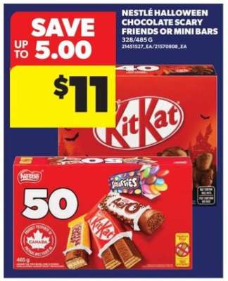 Nestlé Halloween Chocolate Scary Friends or Mini Bars
