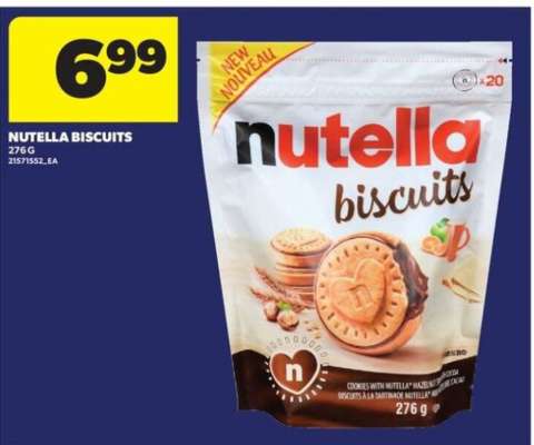 NUTELLA BISCUITS