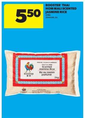 ROOSTER THAI HOM MALI SCENTED JASMINE RICE