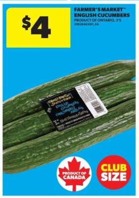 FARMER'S MARKET™ ENGLISH CUCUMBERS