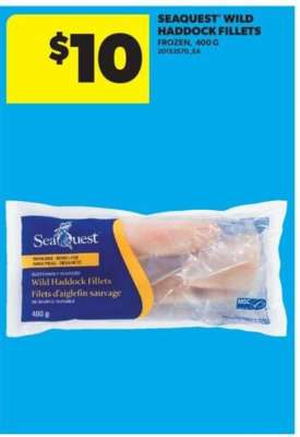 SEAQUEST Wild Haddock Fillets