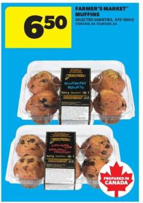 FARMER'S MARKET MUFFINS