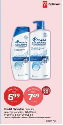 Head & Shoulders haircare