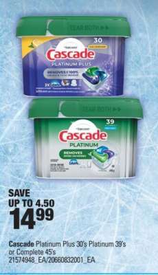 Cascade Platinum Plus or Complete