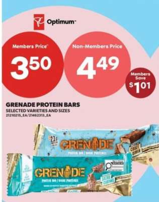 Grenade Protein Bars