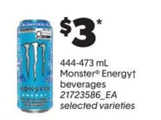 MONSTER Energy Beverages