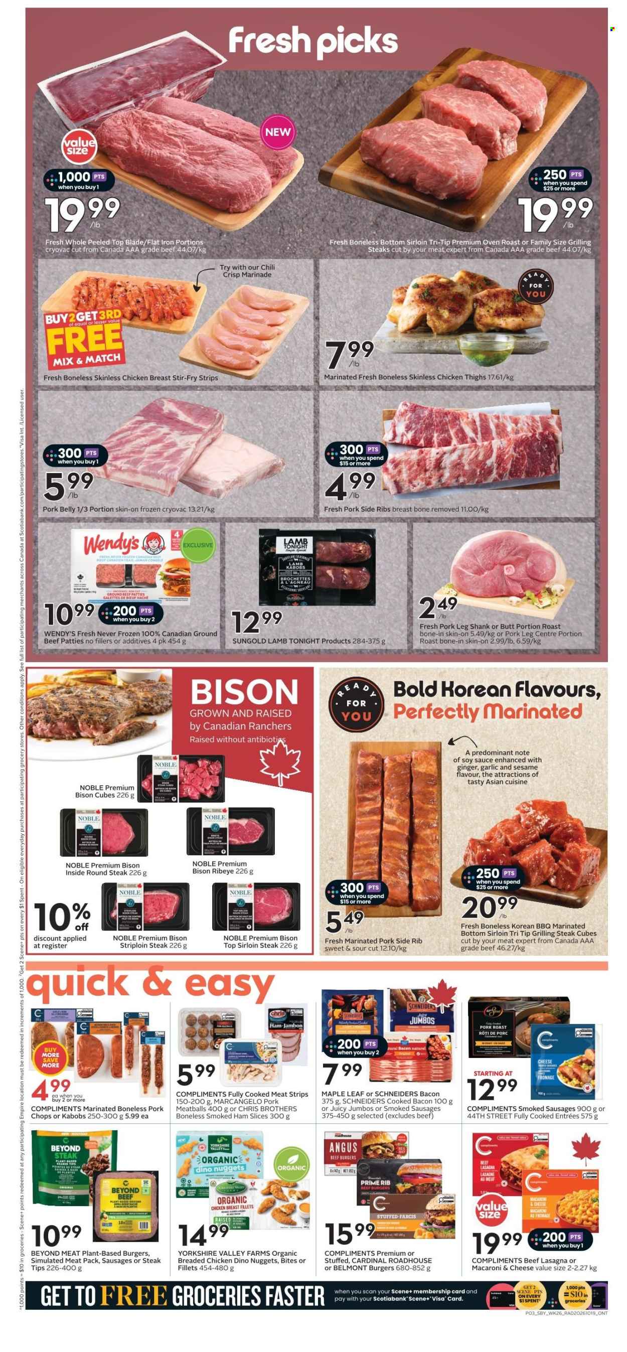 Sobeys flyer  - October 22, 2026 - October 28, 2026. Page 4