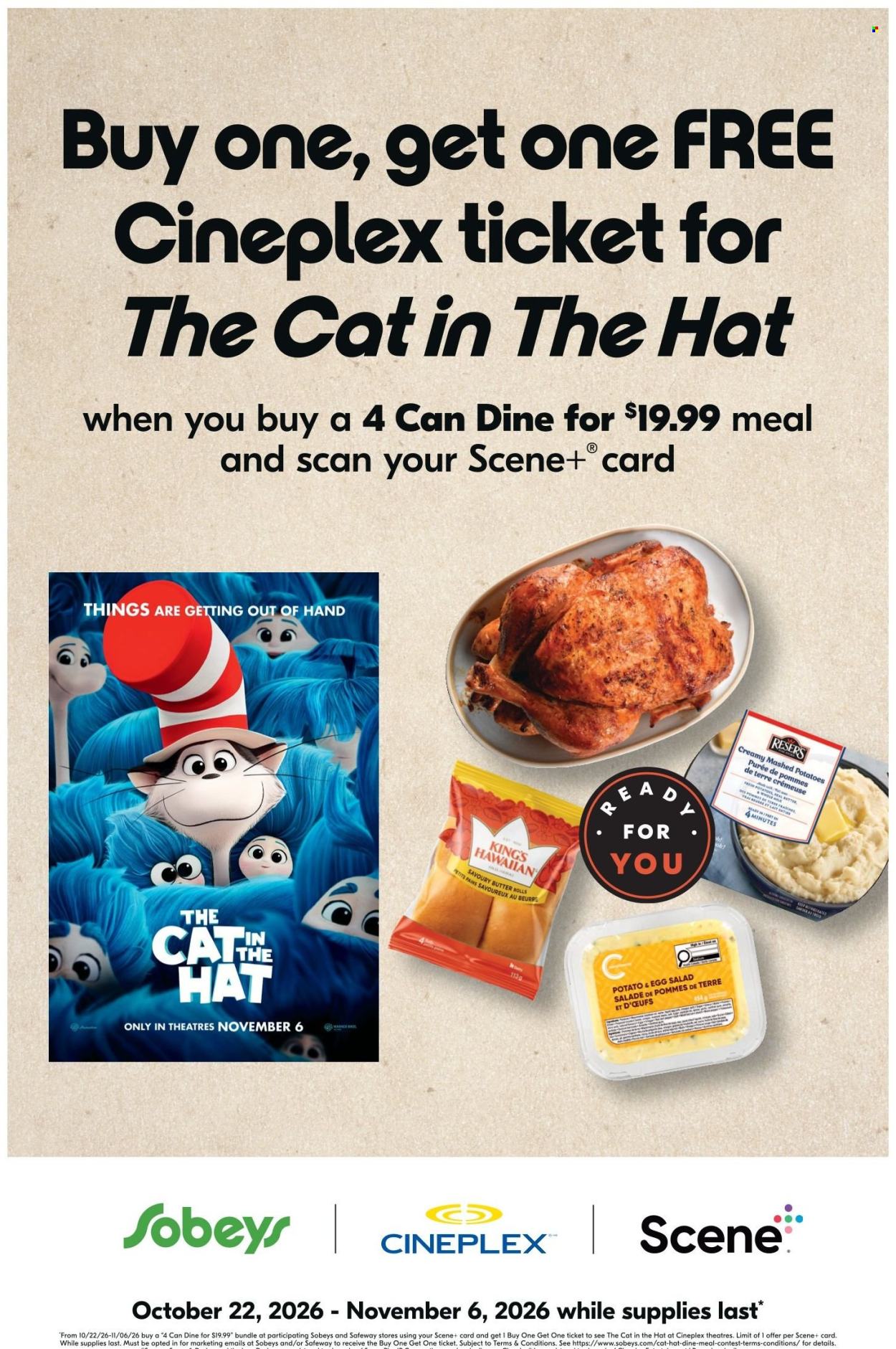 Sobeys flyer  - October 22, 2026 - October 28, 2026. Page 19