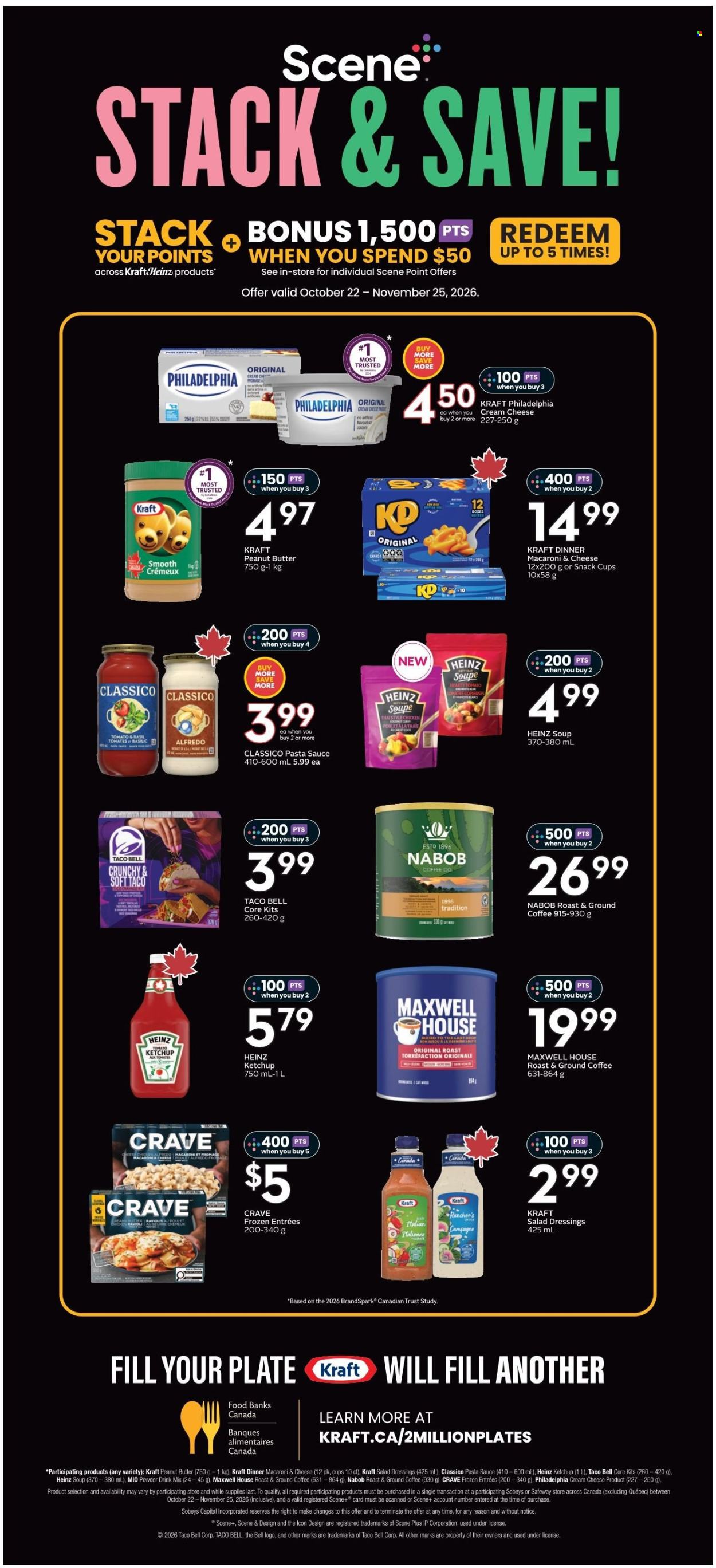 Sobeys flyer  - October 22, 2026 - October 28, 2026. Page 25