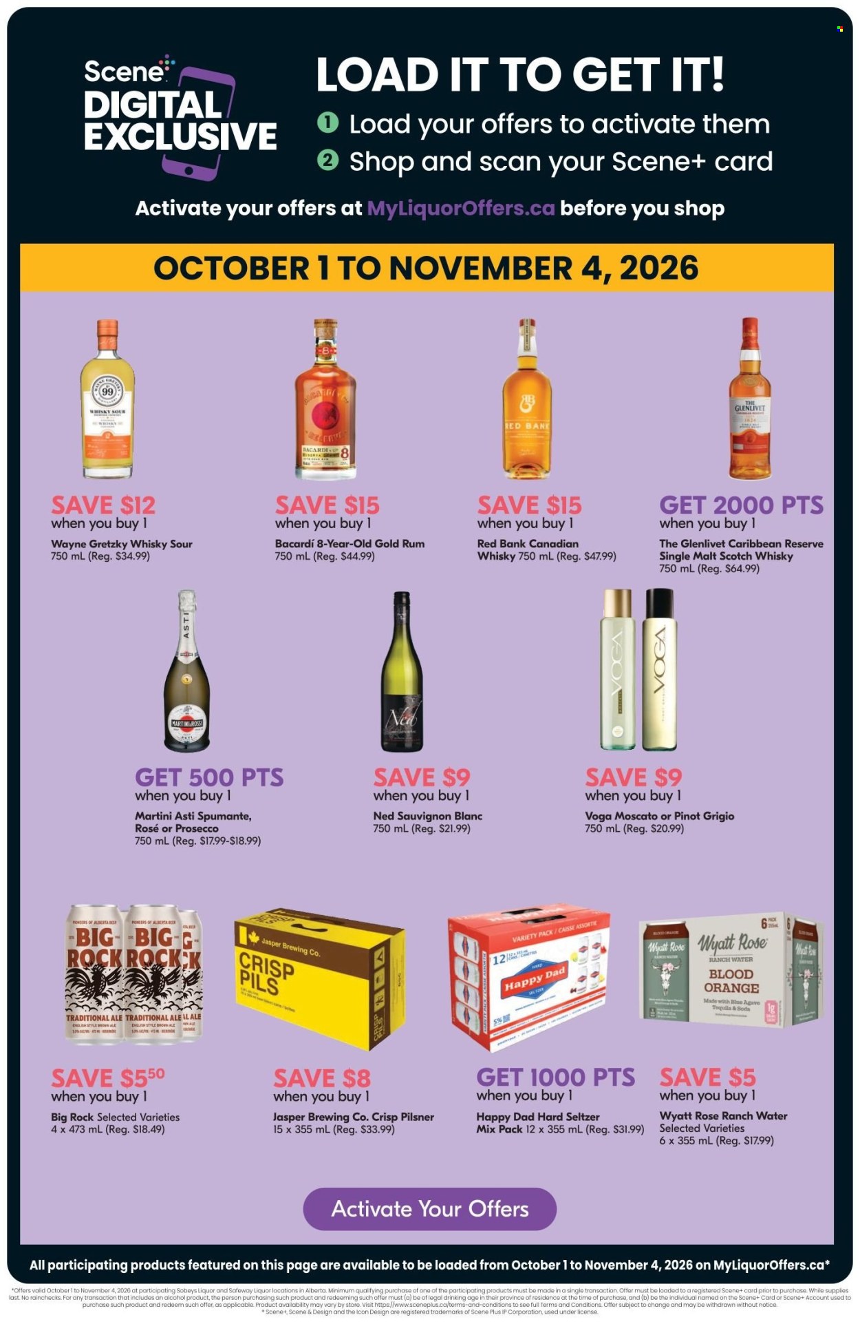Sobeys Liquor flyer  - October 22, 2026 - October 28, 2026. Page 6
