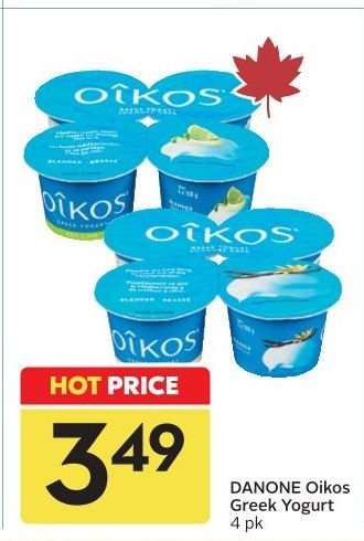 DANONE OIKOS GREEK YOGURT