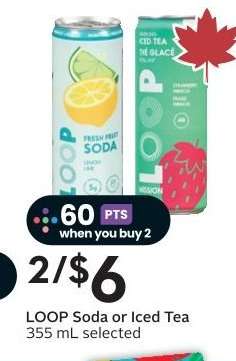 LOOP Soda or Iced Tea