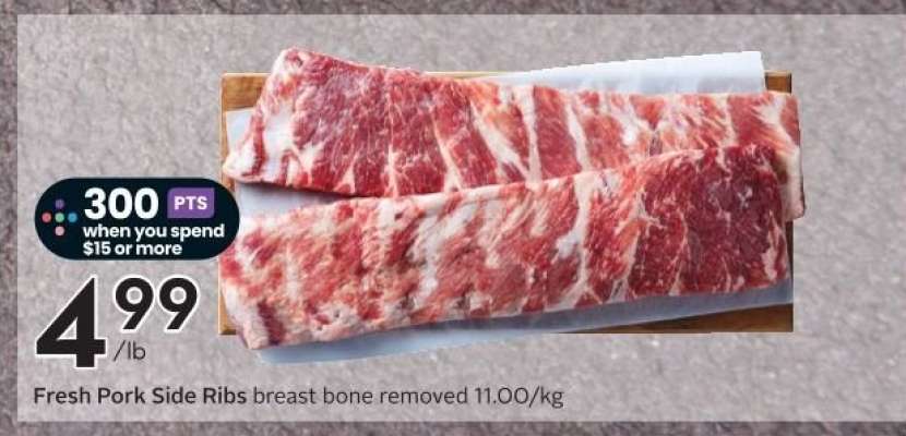 FRESH PORK SIDE RIBS