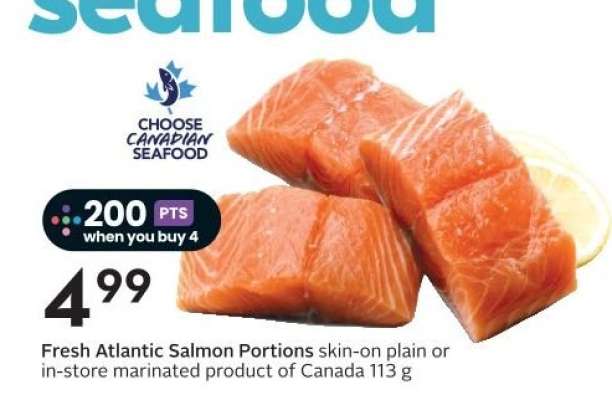 FRESH ATLANTIC SALMON PORTIONS