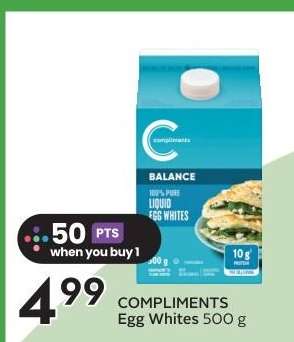 COMPLIMENTS Egg Whites 500 g