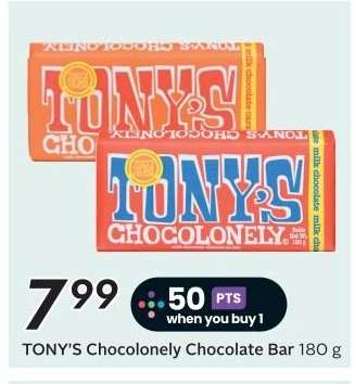 TONY'S CHOCOLONELY Chocolate Bar 180 g