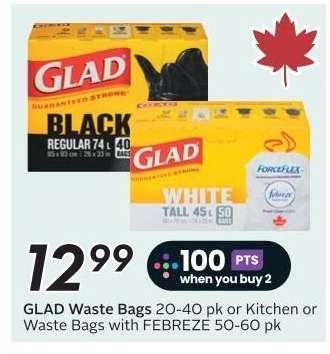GLAD Waste Bags