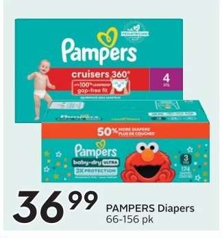 PAMPERS DIAPERS