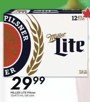 MILLER Lite Pilsner