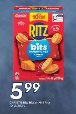 CHRISTIE Ritz Bits or Mini Ritz