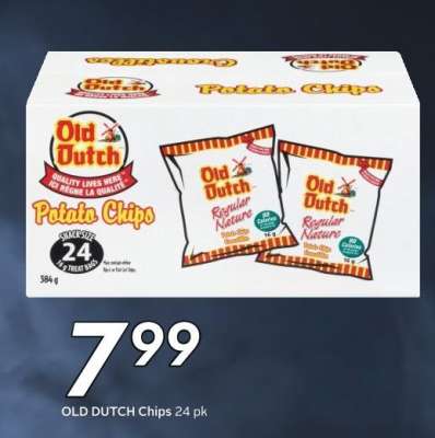 OLD DUTCH Chips 24 pk