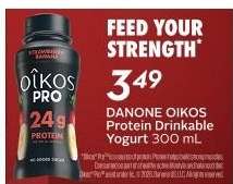 Danone Oikos Protein Drinkable Yogurt 300 mL