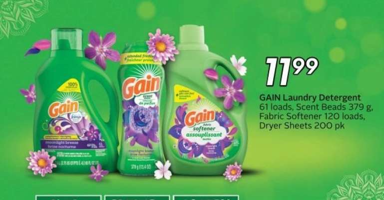 Gain Laundry Detergent