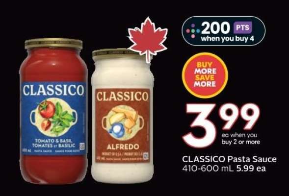 Classico Pasta Sauce