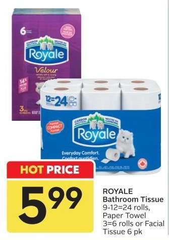ROYALE BATHROOM TISSUE