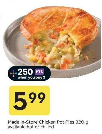 Made In-Store Chicken Pot Pies