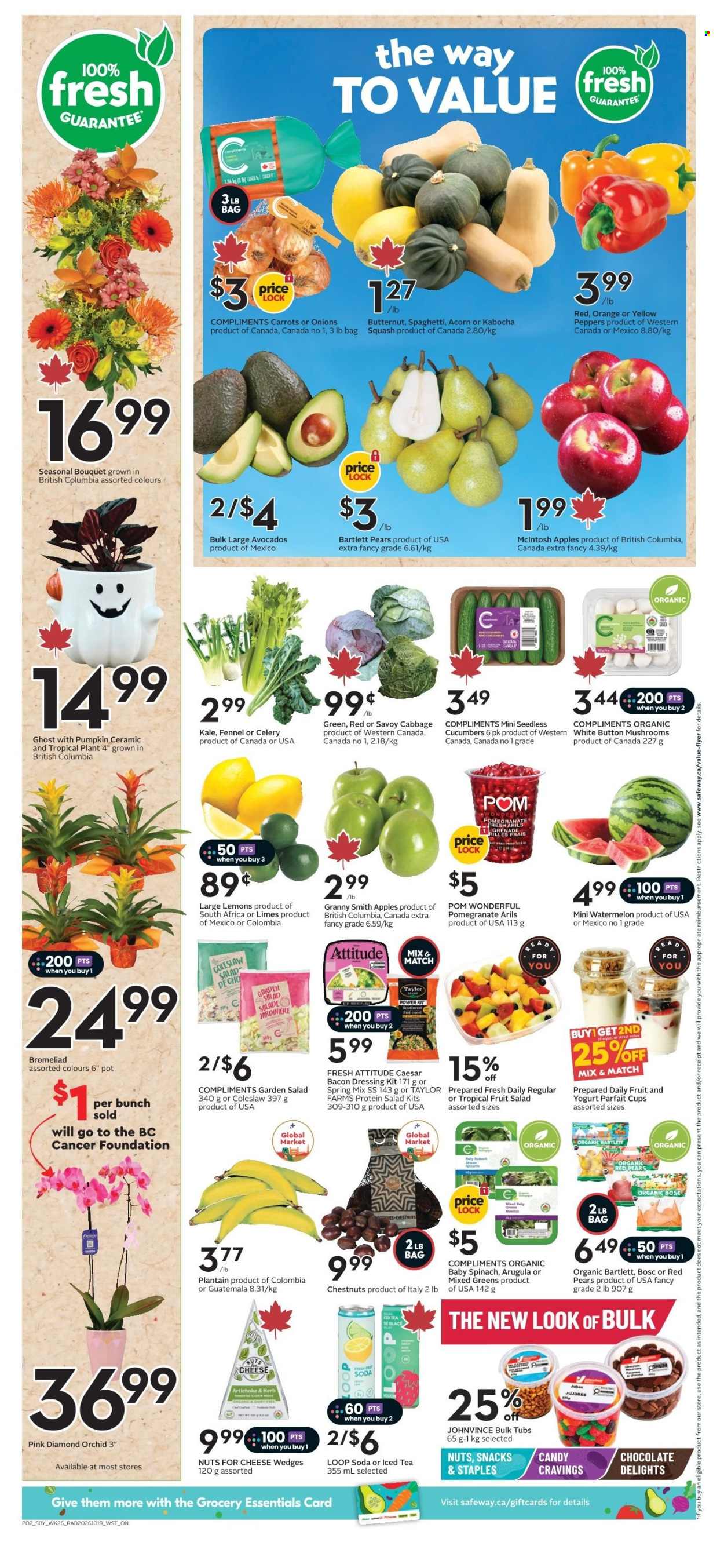 Safeway flyer  - October 22, 2026 - October 28, 2026. Page 3