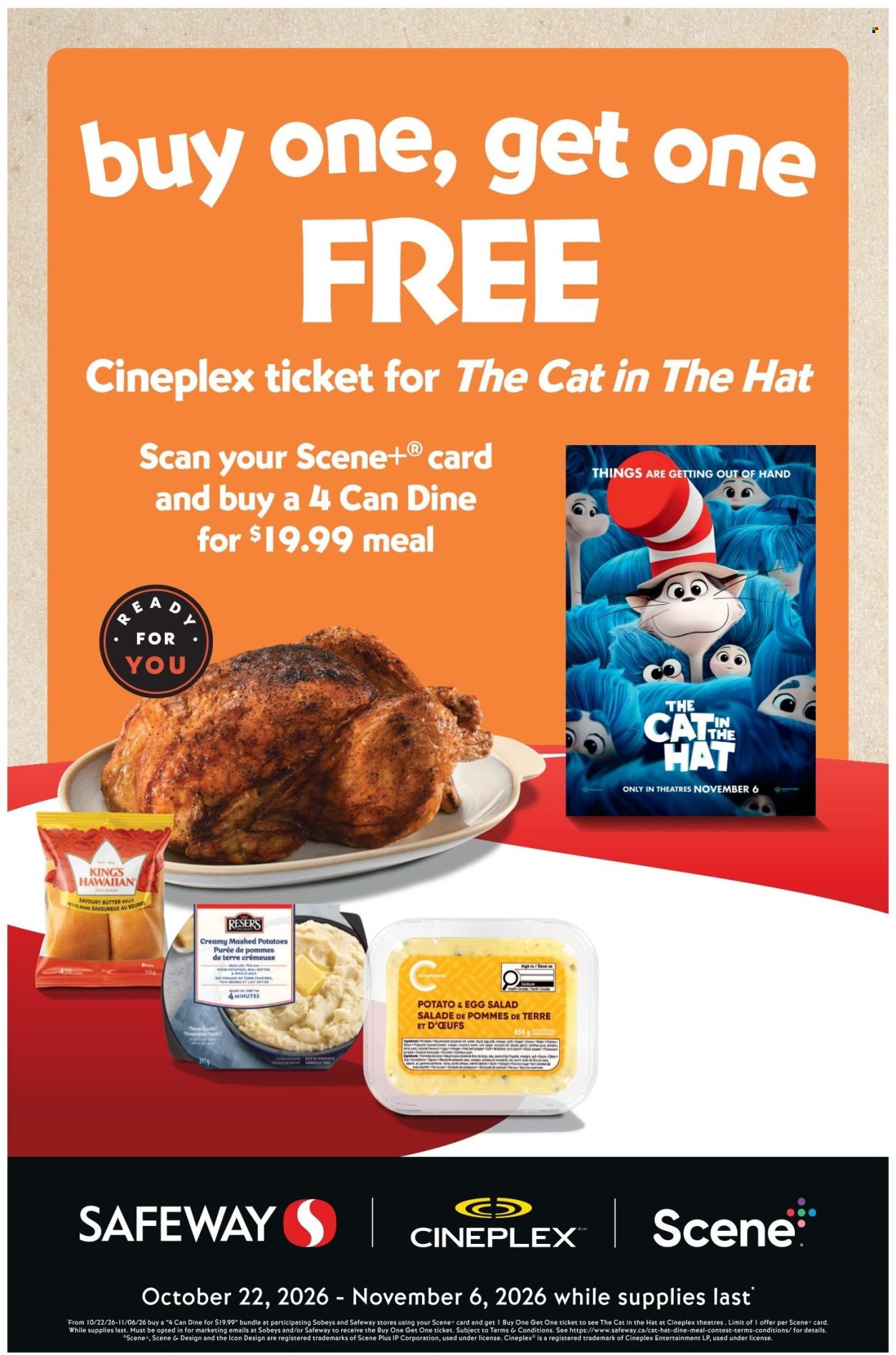 Safeway flyer  - October 22, 2026 - October 28, 2026. Page 17