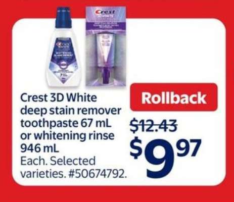 CREST 3D White