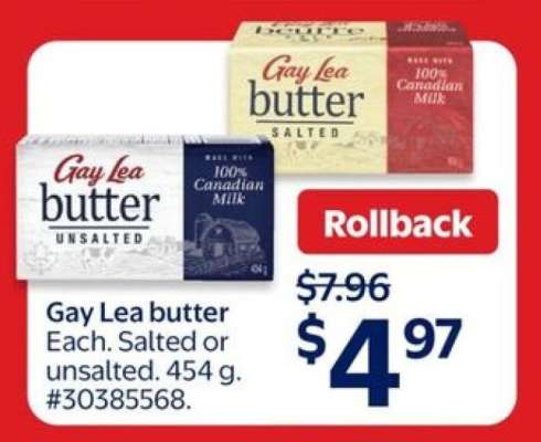 Gay Lea Butter