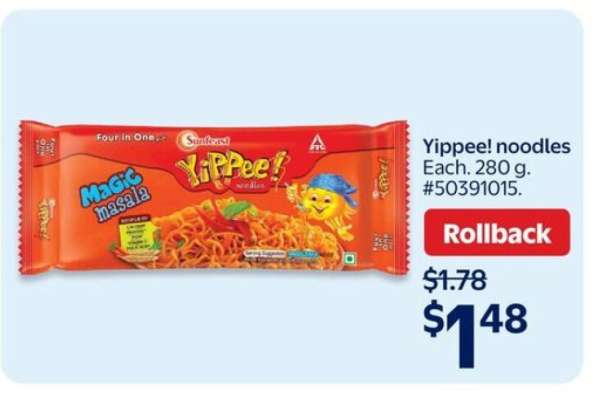Yippee! noodles