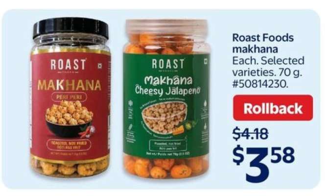 Roast Foods makhana