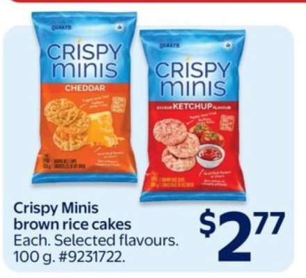 Crispy Minis Brown Rice Cakes