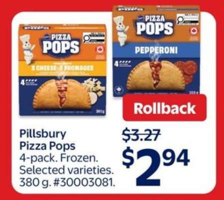 Pillsbury Pizza Pops