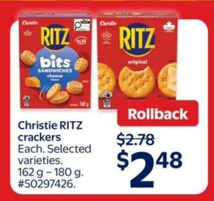 Christie Ritz Crackers
