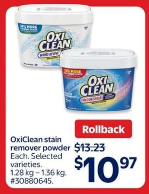 OxiClean Stain Remover Powder