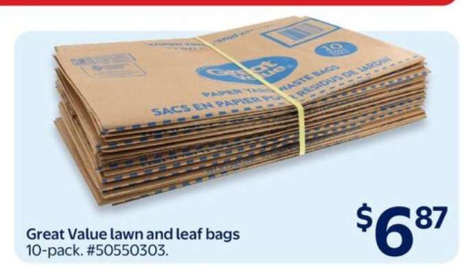 Great Value Lawn and Leaf Bags