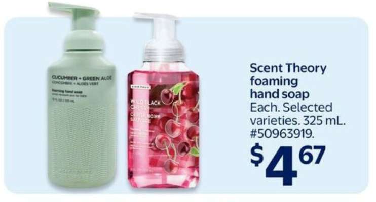 Scent Theory foaming hand soap
