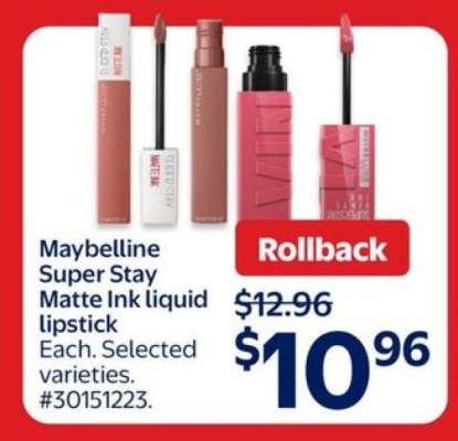 Maybelline Super Stay Matte Ink liquid lipstick