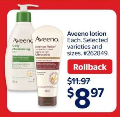 Aveeno Lotion