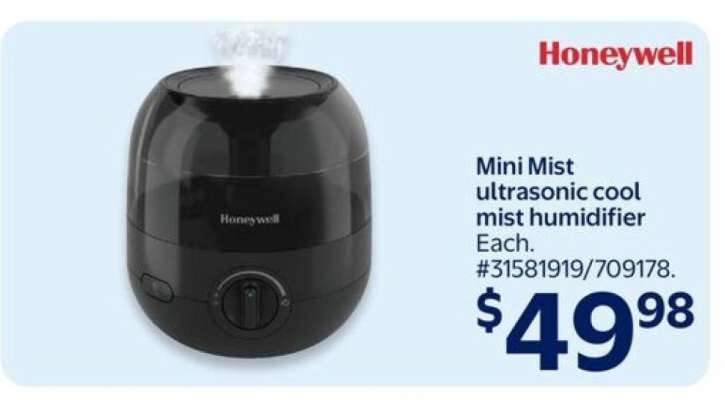 Mini Mist ultrasonic cool mist humidifier