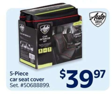5-Piece car seat cover