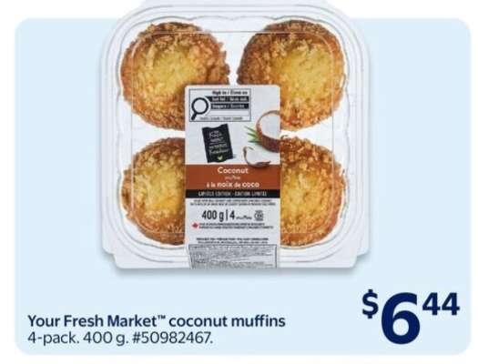 Your Fresh Market™ coconut muffins