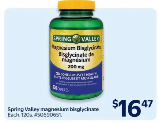 Spring Valley Magnesium Bisglycinate