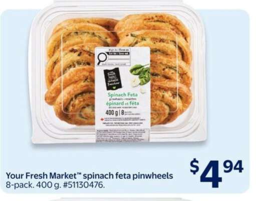 Your Fresh Market™ spinach feta pinwheels